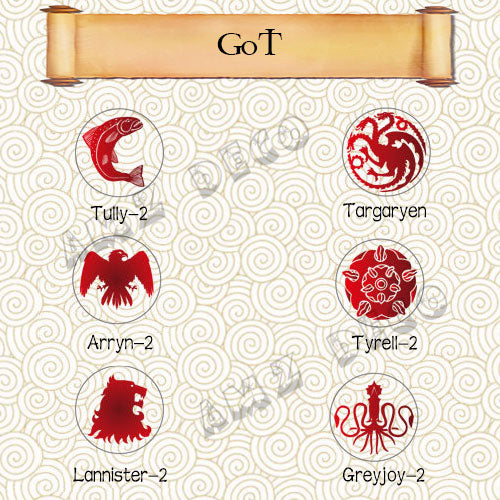 Game of Throne Wax Seal Stamp