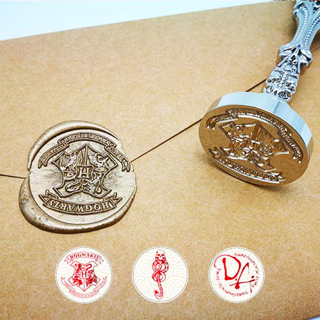 Hogwarts Wax Stamp Seal Demonstration = easier than you think