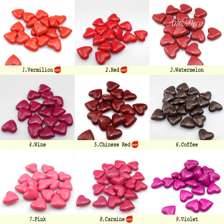 Heart Shaped Sealing Wax Beads (28 Colors) 1
