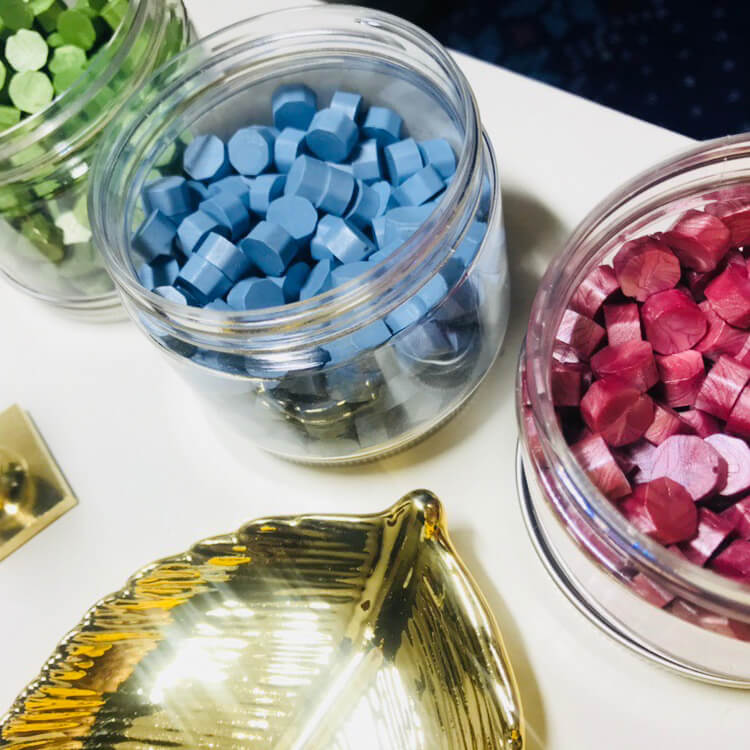 Octagon Sealing Wax Beads (22 Colors) 4