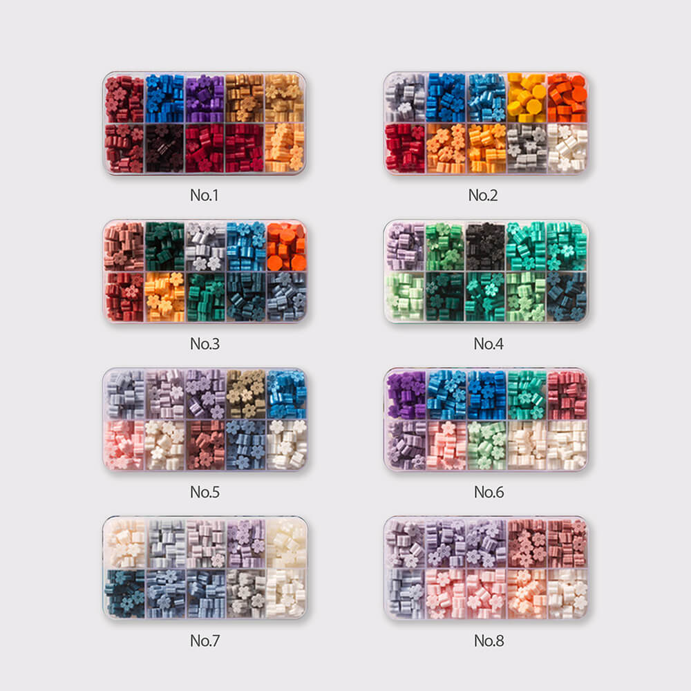 Palette Series Mixed Color Sealing Beads - Color Combinations