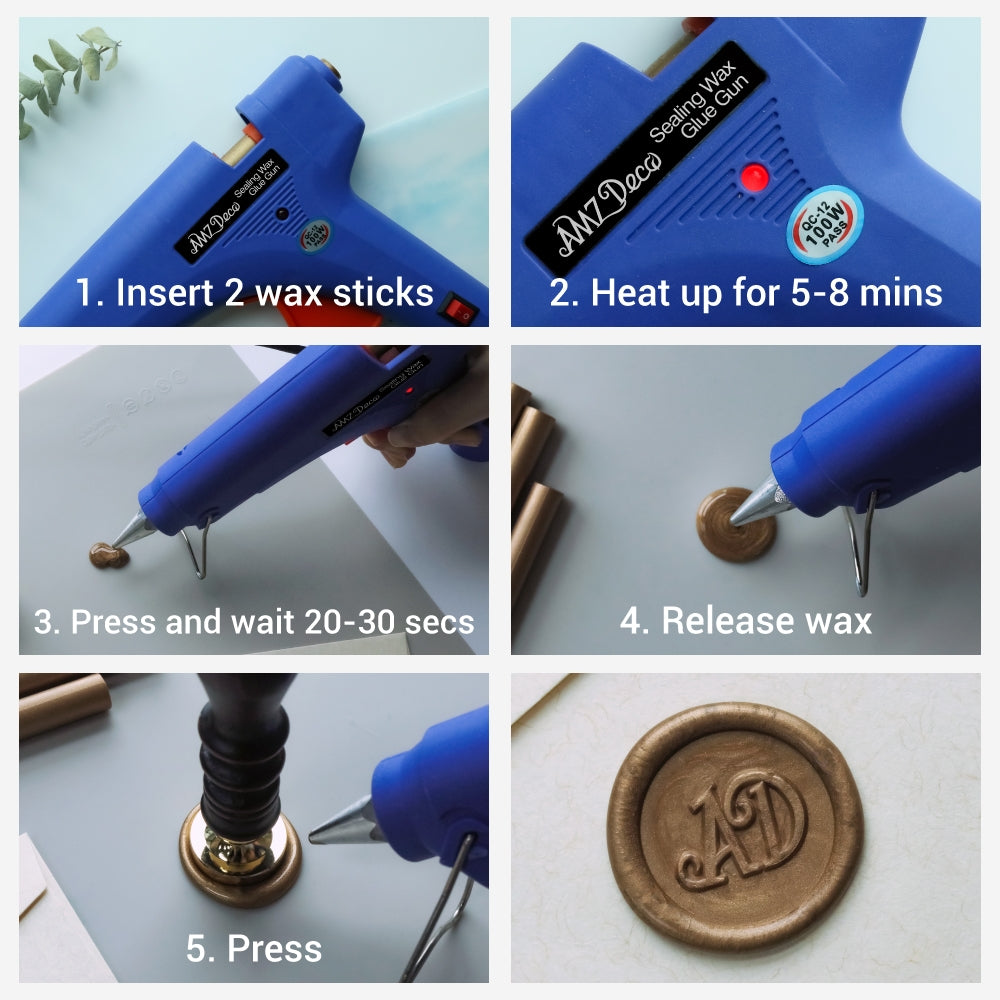 Seal Wax Sticks Melting Glue Gun  Glue Gun Sealing Wax Sticks Seal - 5pcs  Hot Diy - Aliexpress