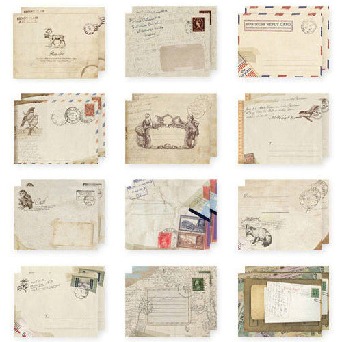 Sealing Accessories - Vintage Assorted Mini Envelopes