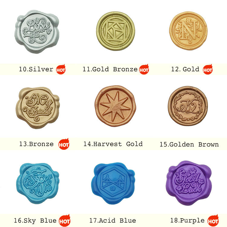 Wedding Self Adhesive Wax Seal Sticker with Double Initials / Couple's Names